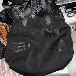 Hello Kitty Black Tote Bag (New)